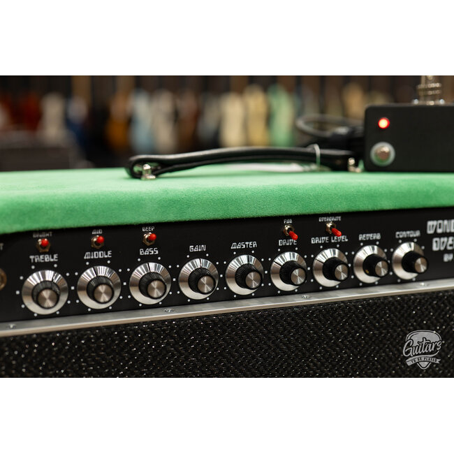 Amplified Nation Wonderland Overdrive V2 Tube-Rectified 50W Head – Emerald Suede