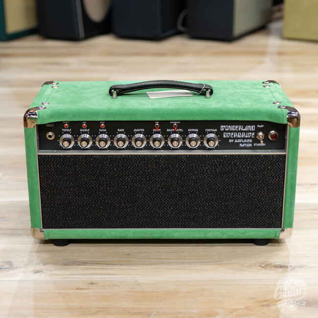 Amplified Nation Wonderland Overdrive V2 Tube-Rectified 50W Head – Emerald Suede