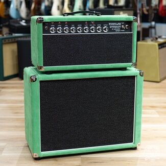 Amplified Nation Amplified Nation Wonderland Overdrive V2 Tube-Rect 50W Head & Cab –Emerald Suede