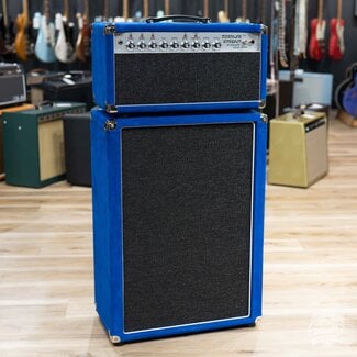 Amplified Nation Amplified Nation Wonderland Overdrive 50W Skyliner Head & 212 Cab – Royal Blue