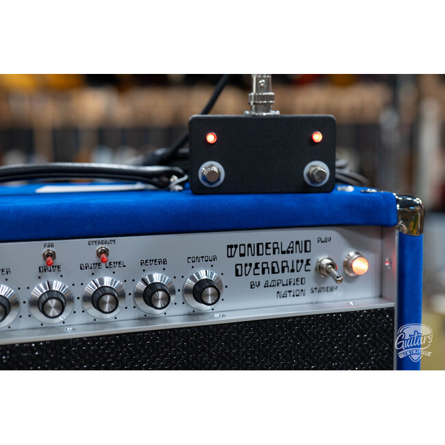 Amplified Nation Wonderland Overdrive V2 50W Head w/ Skyliner Pre – Royal Blue