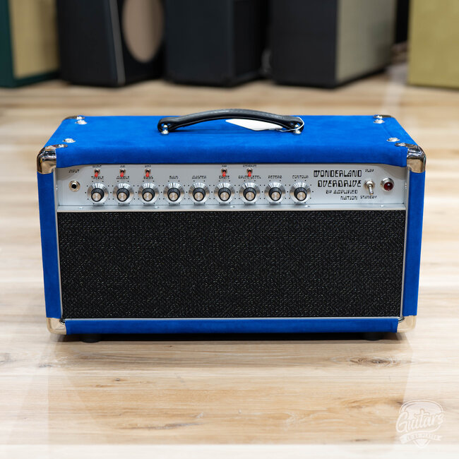 Amplified Nation Wonderland Overdrive V2 50W Head w/ Skyliner Pre – Royal Blue