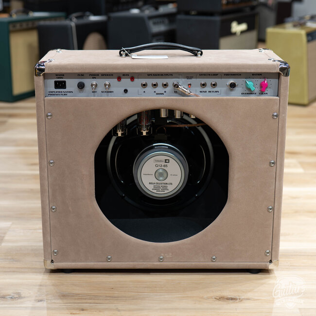 Amplified Nation Phoenix Fury 50W 112 Combo w/ Celestion G12-65 – Dogwood Suede