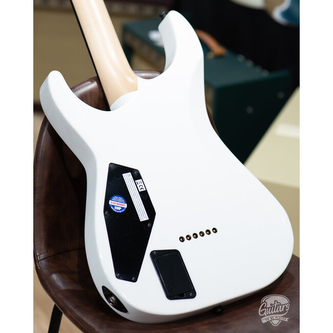 ESP E-II M-I NT Neck Thru Fishman Guitar w/ Case – Snow White (B-stock)