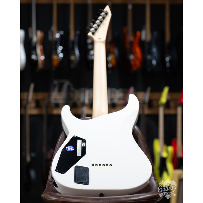 ESP E-II M-I NT Neck Thru Fishman Guitar w/ Case – Snow White (B-stock)