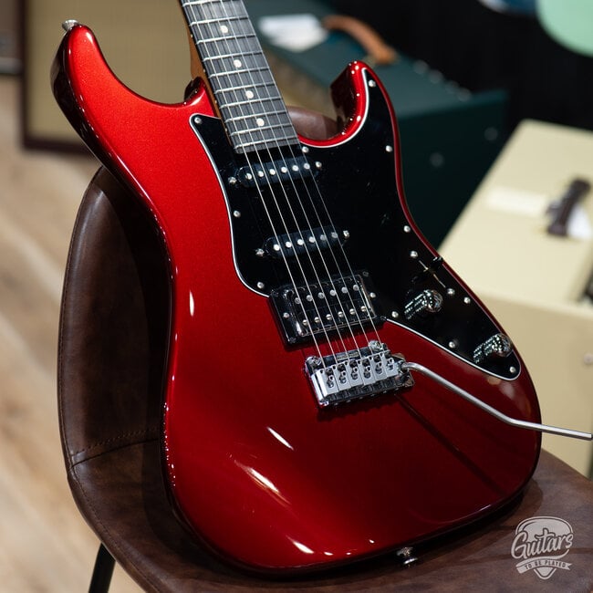 Used Suhr Pete Thorn Signature Standard HSS Guitar w/ Bag– Red Garnet