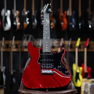 Used Used Suhr Pete Thorn Signature Standard HSS Guitar w/ Bag– Red Garnet