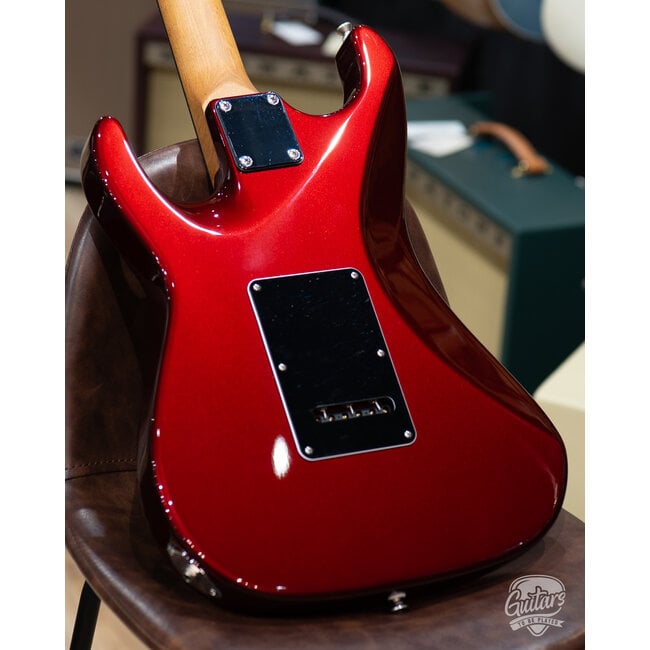Used Suhr Pete Thorn Signature Standard HSS Guitar w/ Bag– Red Garnet