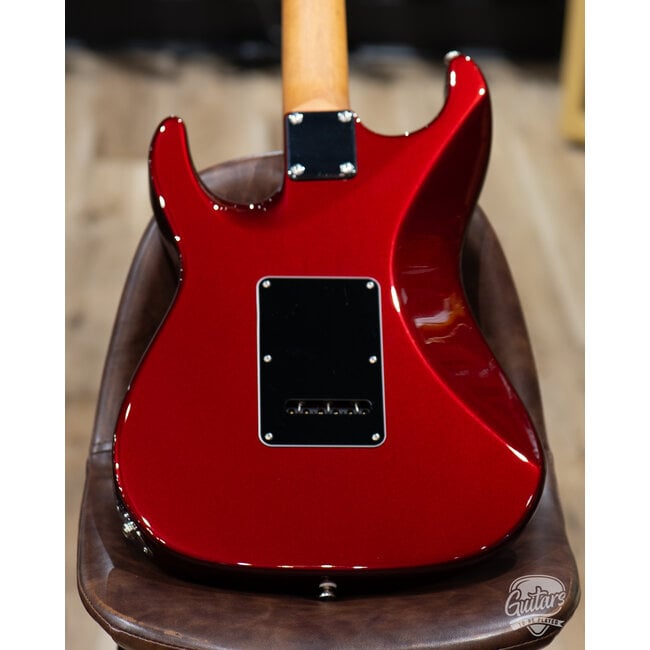 Used Suhr Pete Thorn Signature Standard HSS Guitar w/ Bag– Red Garnet