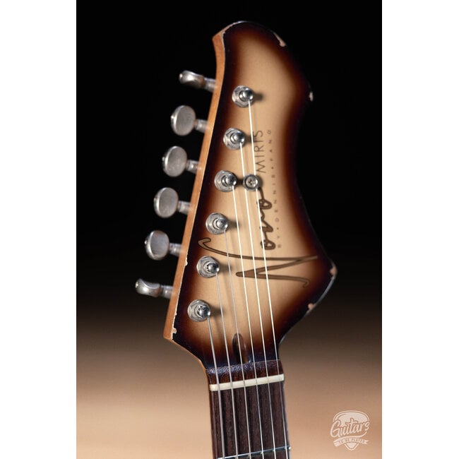 Novo Custom Miris J Semi-Hollow w/ Fralin Alnico P-90s – Toasted Marshmallow