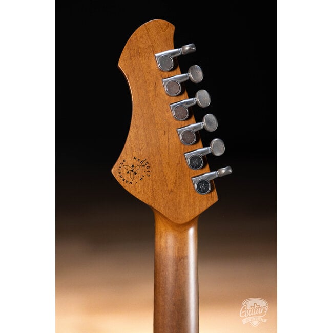 Novo Custom Miris J Semi-Hollow w/ Fralin Alnico P-90s – Toasted Marshmallow
