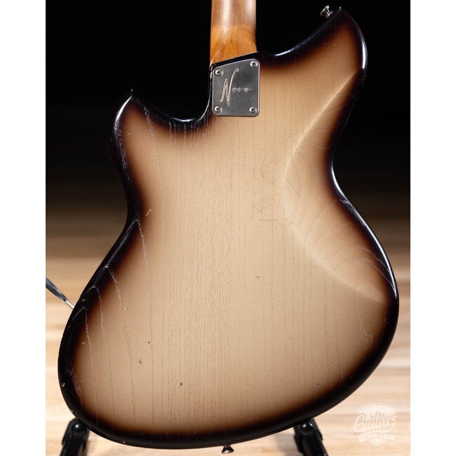 Novo Custom Miris J Semi-Hollow w/ Fralin Alnico P-90s – Toasted Marshmallow