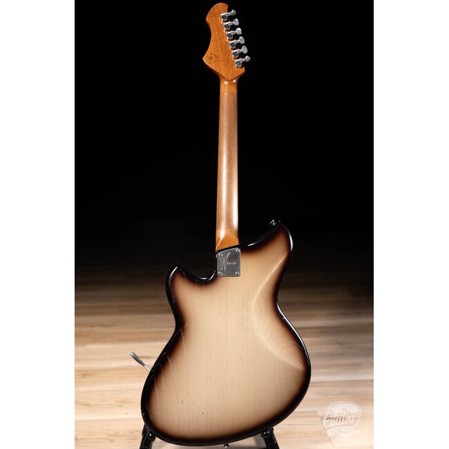 Novo Custom Miris J Semi-Hollow w/ Fralin Alnico P-90s – Toasted Marshmallow