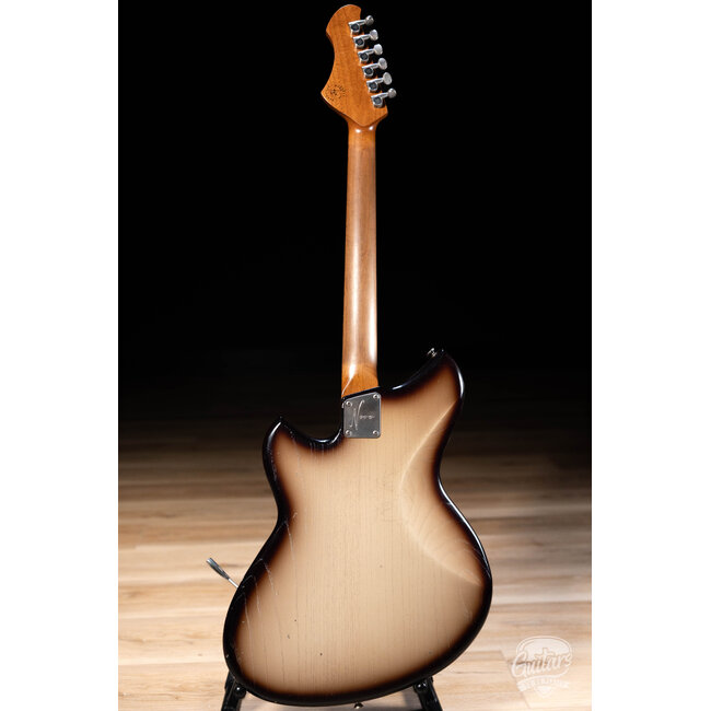 Novo Custom Miris J Semi-Hollow w/ Fralin P-90s – Toasted Marshmallow