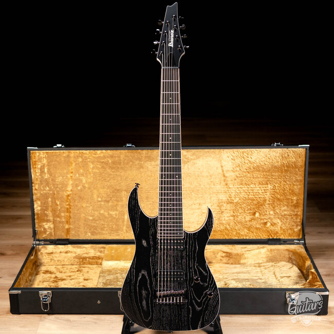 Ibanez RG5328R Prestige 8-String Ash Guitar w/ Case – Lightning Through A Dark