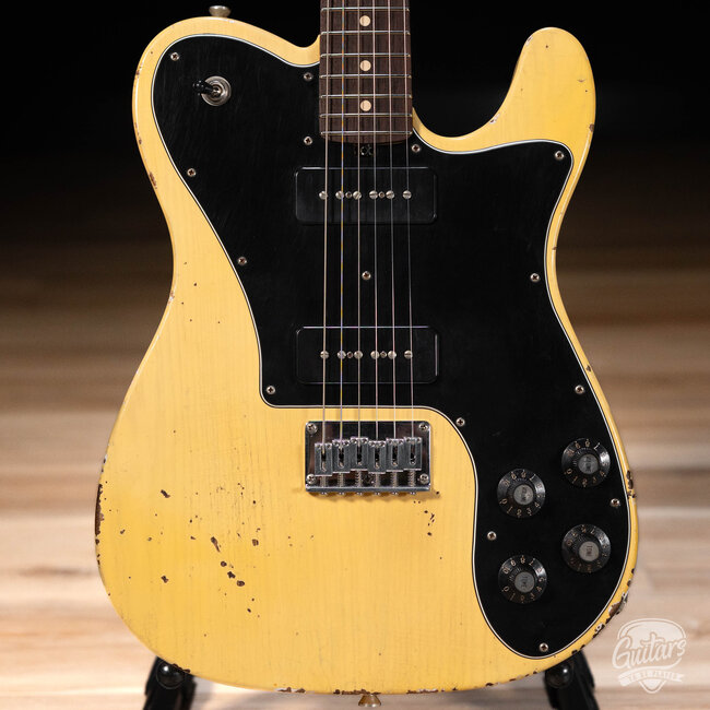Friedman Vintage T Swamp Ash P-90 Guitar w/ Rosewood – Butterscotch Blonde
