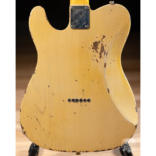 Friedman Vintage T Swamp Ash P-90 Guitar w/ Rosewood – Butterscotch Blonde