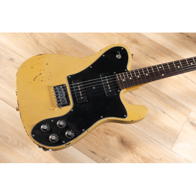 Friedman Vintage T Swamp Ash P-90 Guitar w/ Rosewood – Butterscotch Blonde