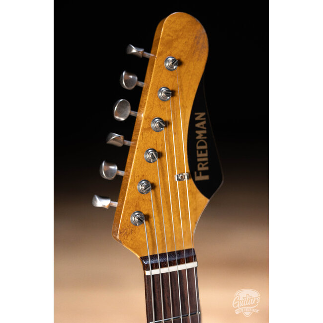 Friedman Vintage T Mahogany Humbucker Guitar w/ Rosewood – Cherry Red
