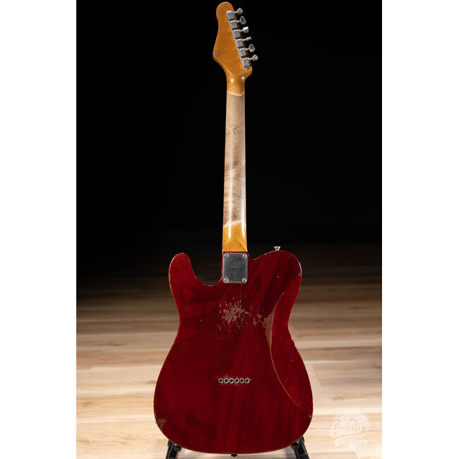 Friedman Vintage T Mahogany Humbucker Guitar w/ Rosewood – Cherry Red