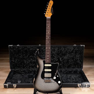 Friedman Friedman Vintage S Alder HSS Guitar w/ Rosewood – Silver Burst Sparkle