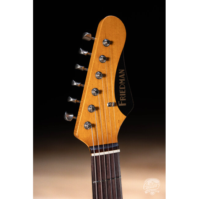 Friedman Vintage S Alder HSS Guitar w/ Rosewood – Silver Burst Sparkle