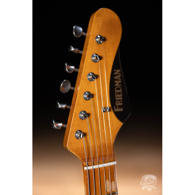 Friedman Vintage T Alder P-90 Guitar w/ Maple Neck – 3-Tone Burst Sparkle
