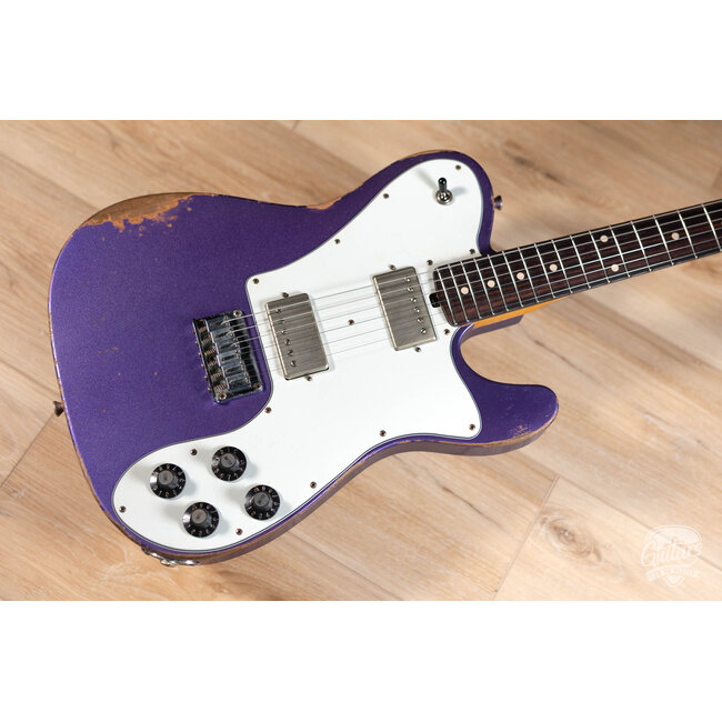 Friedman Vintage T Alder Humbucker Guitar w/ Rosewood – Purple Metallic