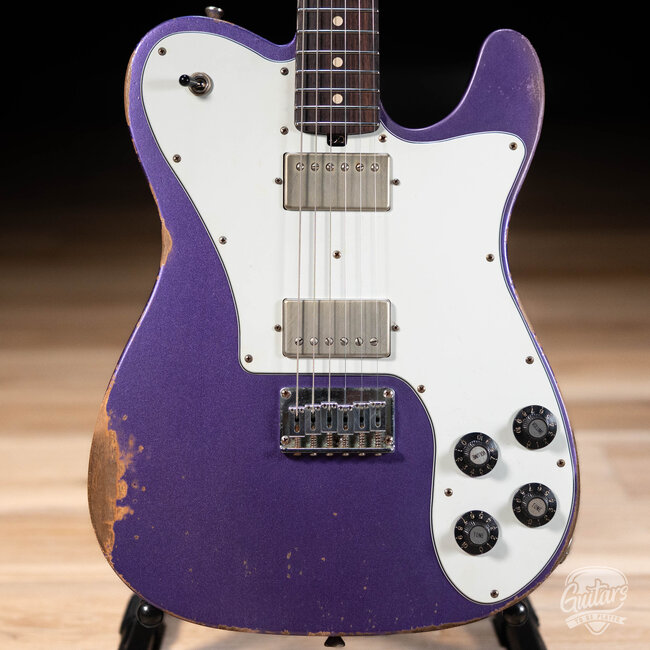 Friedman Vintage T Alder Humbucker Guitar w/ Rosewood – Purple Metallic