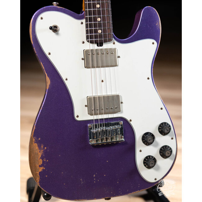Friedman Vintage T Alder Humbucker Guitar w/ Rosewood – Purple Metallic