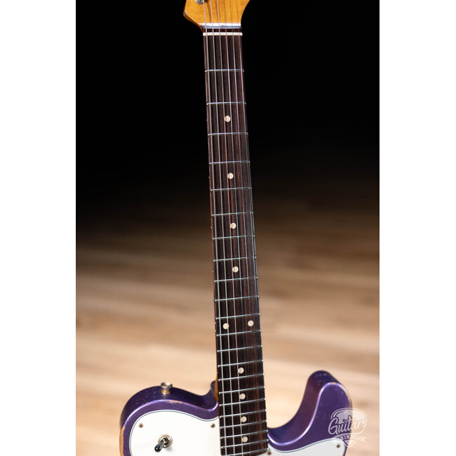 Friedman Vintage T Alder Humbucker Guitar w/ Rosewood – Purple Metallic