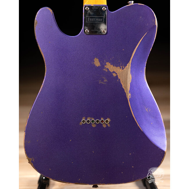 Friedman Vintage T Alder Humbucker Guitar w/ Rosewood – Purple Metallic