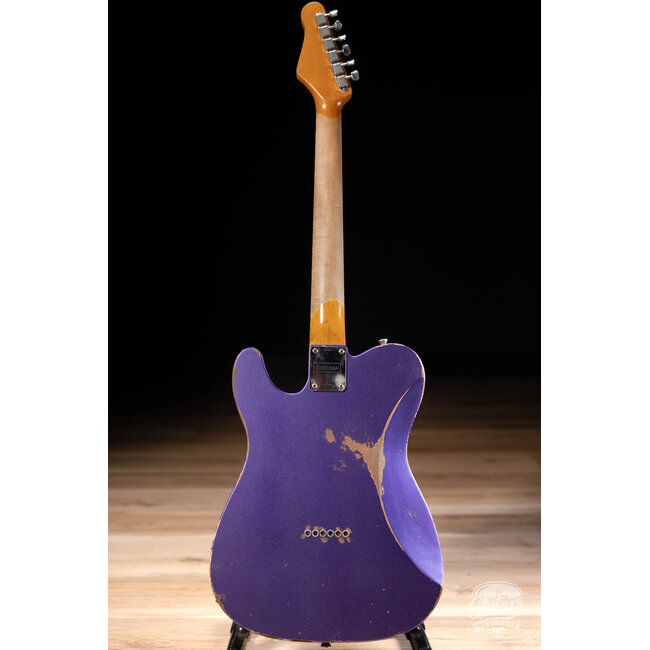 Friedman Vintage T Alder Humbucker Guitar w/ Rosewood – Purple Metallic