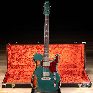Shabat Guitars Shabat Lion Special Alder Body w/ Wraptail & Imperials–British Racing Green/3TSB