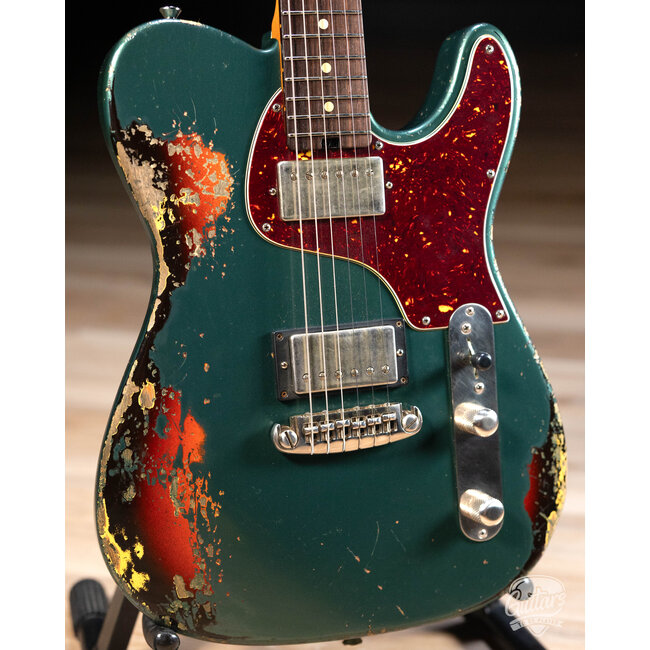 Shabat Lion Special Alder Body w/ Wraptail & Imperials–British Racing Green/3TSB