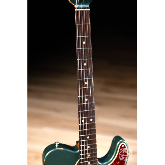 Shabat Lion Special Alder Body w/ Wraptail & Imperials–British Racing Green/3TSB