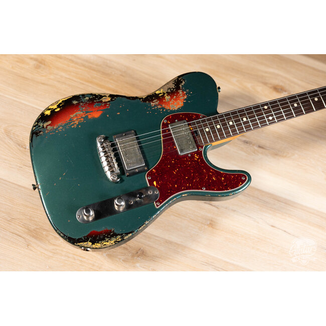 Shabat Lion Special Alder Body w/ Wraptail & Imperials–British Racing Green/3TSB