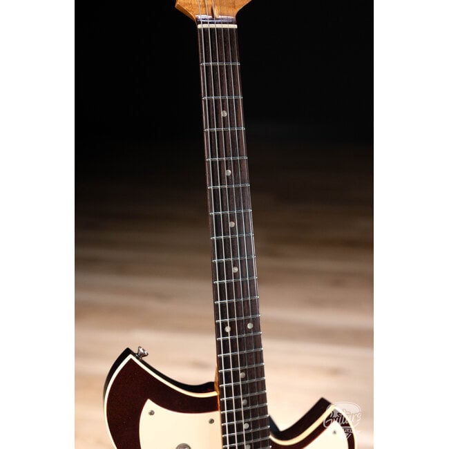 Novo Custom Miris J Semi-Hollow w/ Lollar Firebirds – Root Beer Sparkle