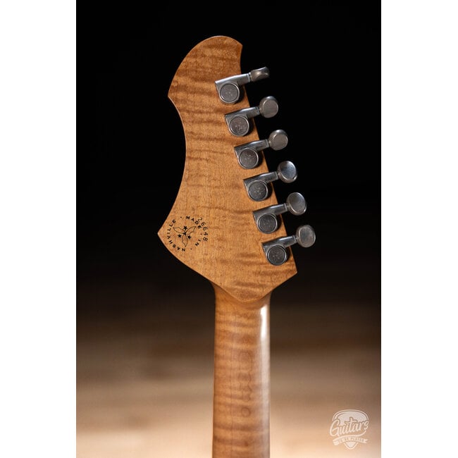 Novo Custom Miris J Semi-Hollow w/ Lollar Firebirds – Root Beer Sparkle