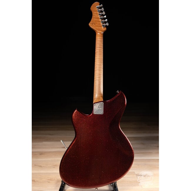 Novo Custom Miris J Semi-Hollow w/ Lollar Firebirds – Root Beer Sparkle