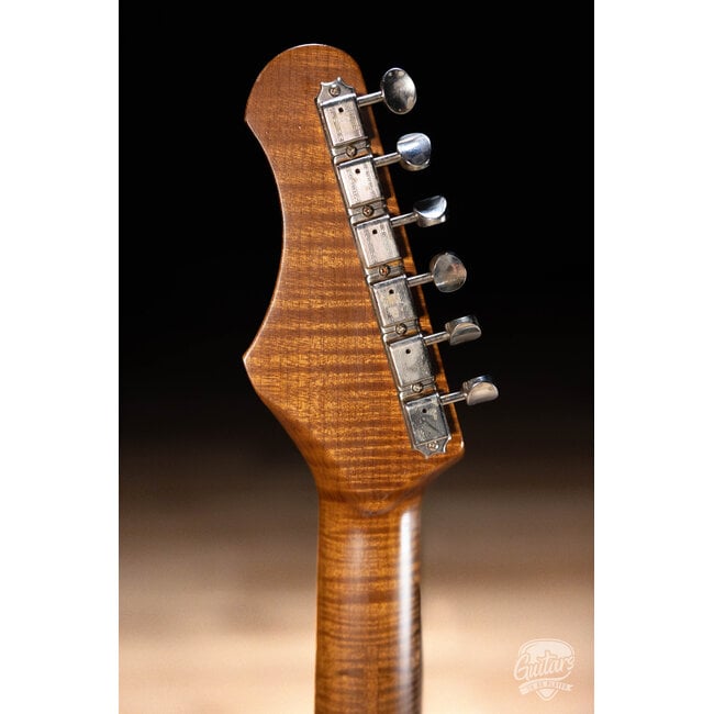 Shabat Lynx HSS Alder Body w/ Flame Roasted Maple Neck – Taos Turquoise