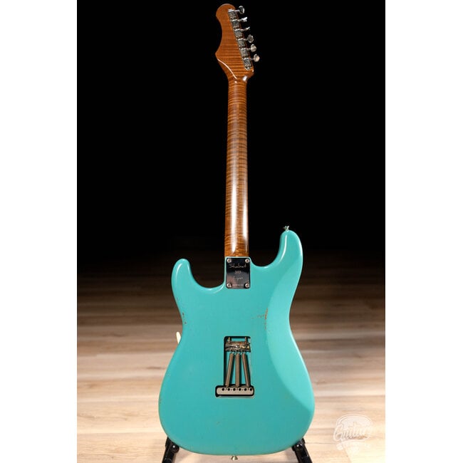 Shabat Lynx HSS Alder Body w/ Flame Roasted Maple Neck – Taos Turquoise