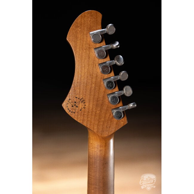 Novo Custom Serus J Fralin P-90 Guitar w/ Maple Neck – Cadillac Green