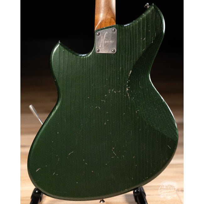 Novo Custom Serus J Fralin P-90 Guitar w/ Maple Neck – Cadillac Green