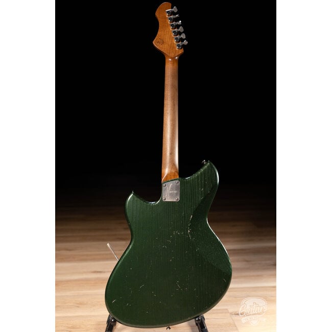 Novo Custom Serus J Fralin P-90 Guitar w/ Maple Neck – Cadillac Green