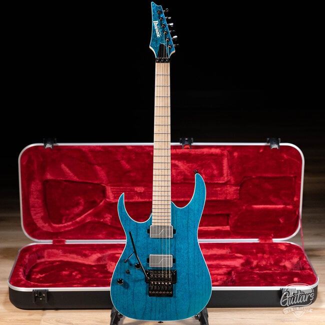 Ibanez RG5120ML Prestige HH Left-Handed Guitar w/ Case – Frozen Ocean