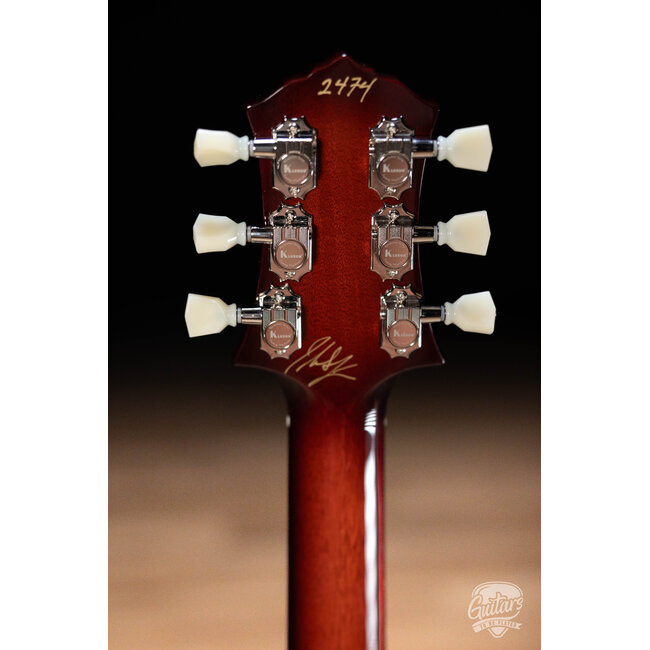 Knaggs Kenai T1 Flame Top Hollowbody Guitar w/ Ebony Fretboard – Fire (Gloss)