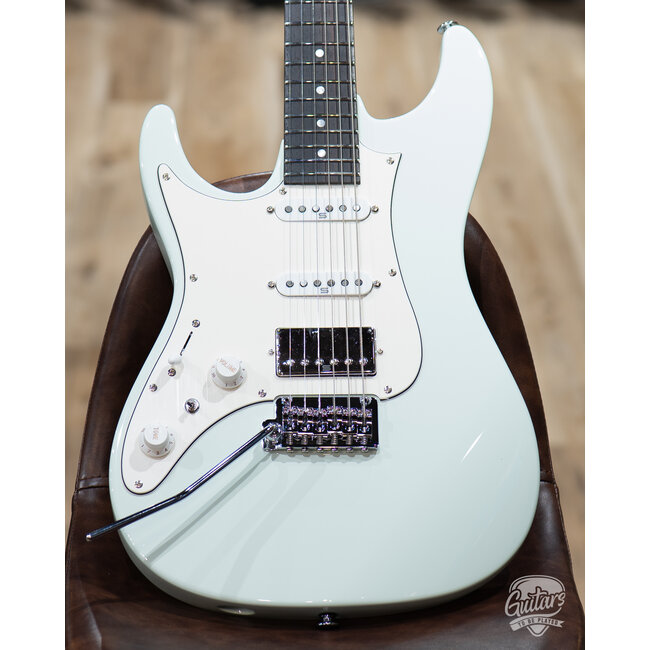 Ibanez AZ2204NWL Prestige HSS Left-Handed Guitar w/ Case – Mint Green (B-stock)