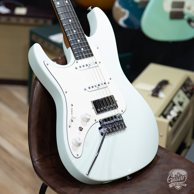 Ibanez AZ2204NWL Prestige HSS Left-Handed Guitar w/ Case – Mint Green (B-stock)