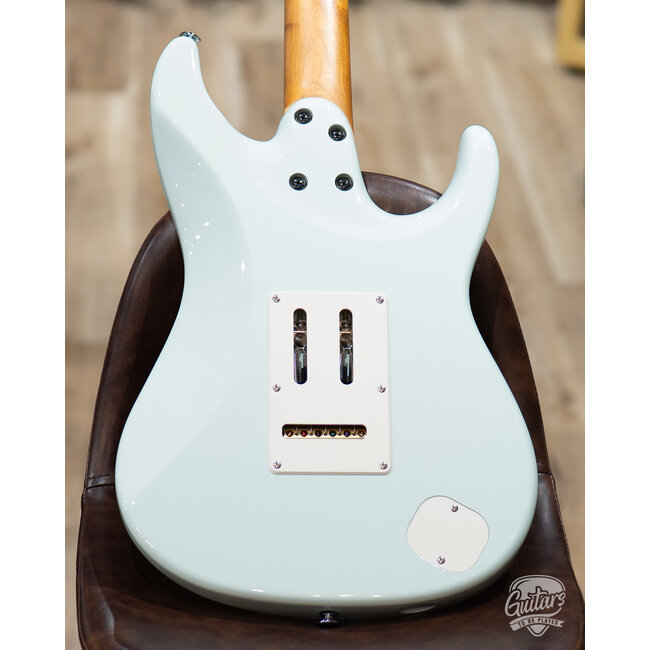 Ibanez AZ2204NWL Prestige HSS Left-Handed Guitar w/ Case – Mint Green (B-stock)